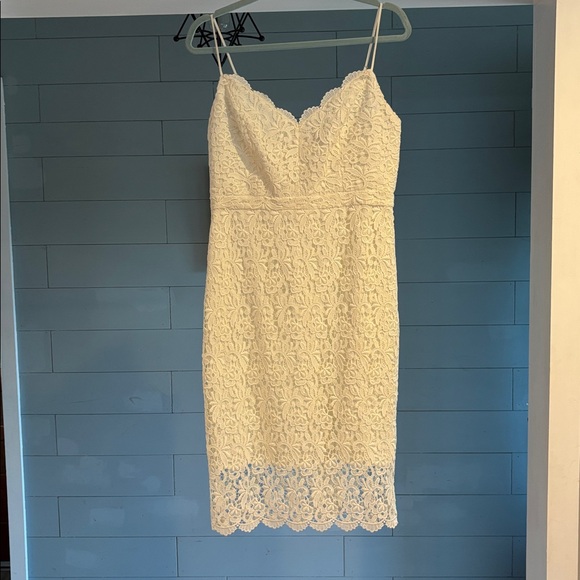 j crew guipure lace dress J. Crew Sz 10 L Spaghetti-strap dress in guipure lace color flamingo